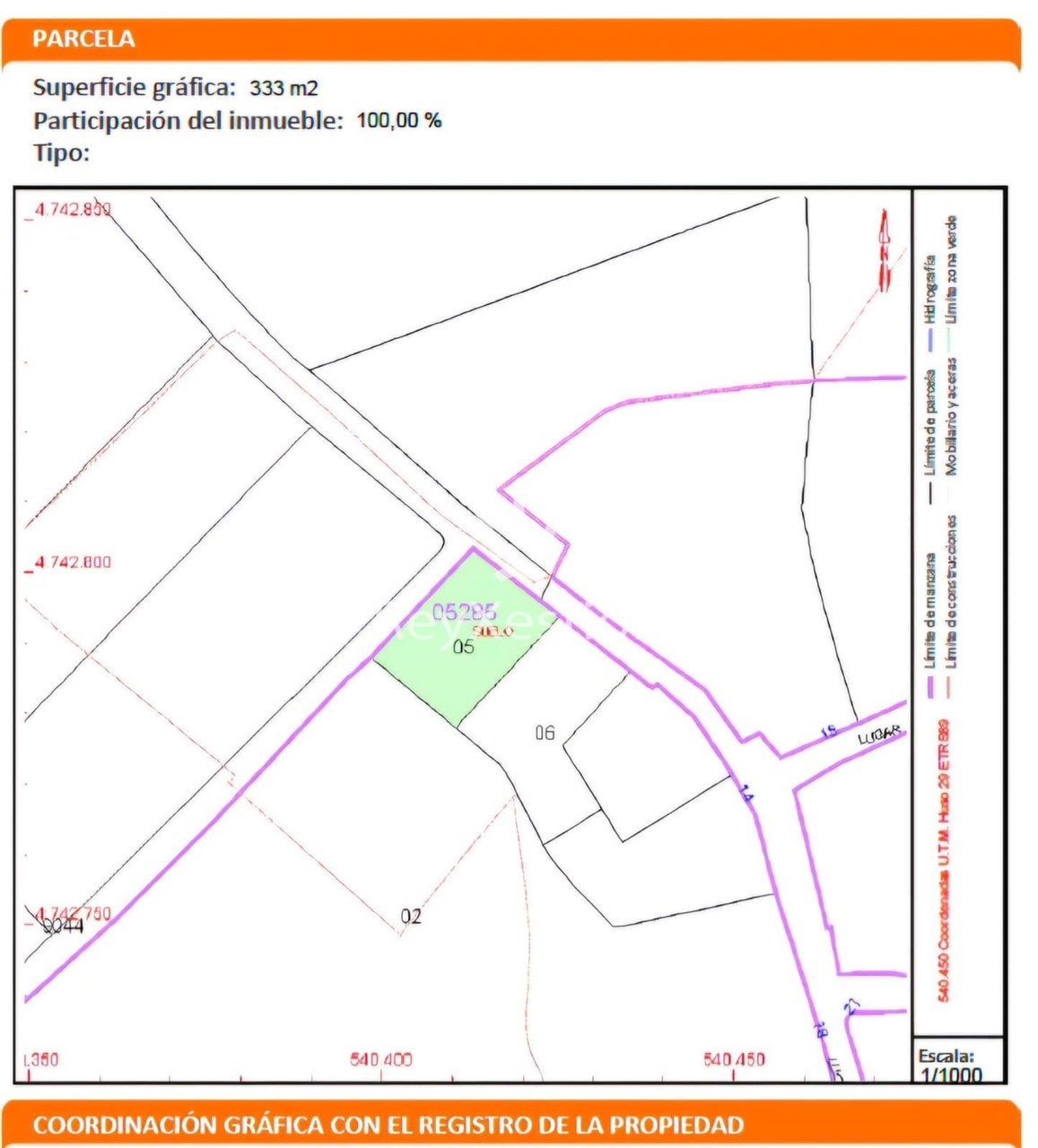 Foto 2 EN VENTA TERRENO EN ALDREI-MARROZOS